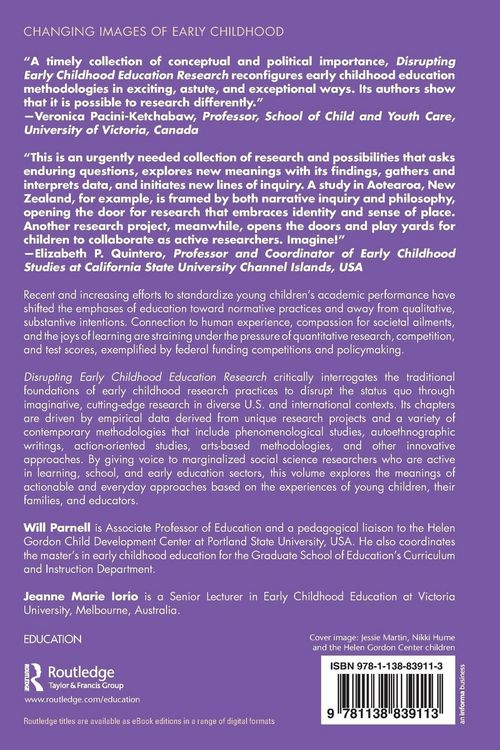 Produktbild: Disrupting Early Childhood Education Research