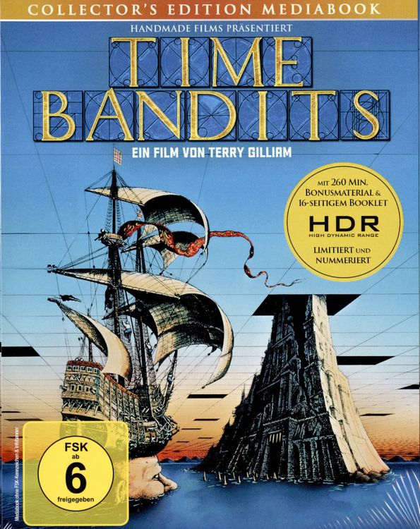 Produktbild: Time Bandits - Mediabook - Limited Collector's Edition (4K Ultra HD) (+ Blu-ray)