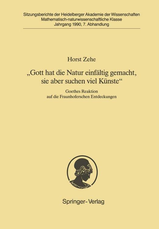 Produktbild: &bdquo;Gott hat die Natur einf&auml;ltig gemacht, sie aber schon viel K&uuml;nste&ldquo;