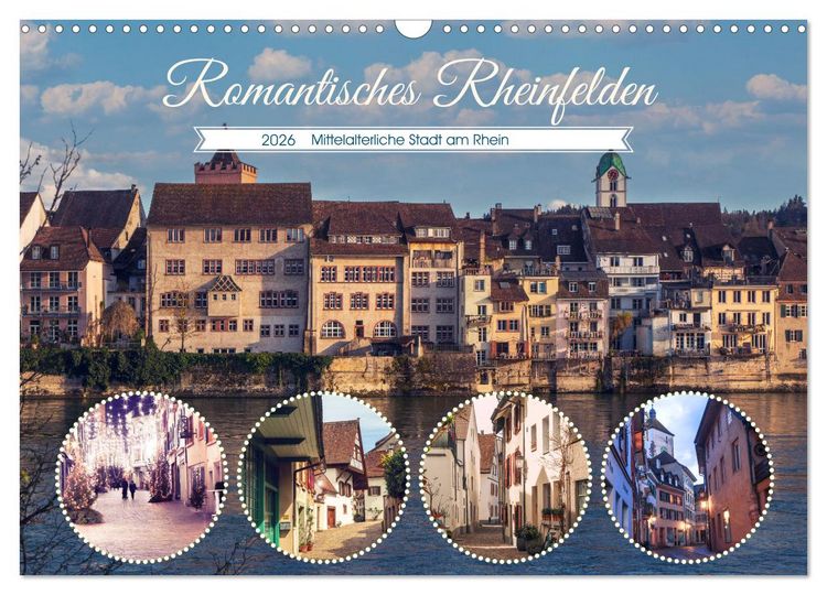 Produktbild: Romantisches Rheinfelden (Wandkalender 2026 DIN A3 quer), CALVENDO Monatskalender