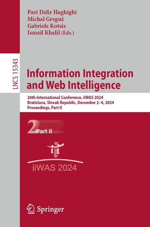 Produktbild: Information Integration and Web Intelligence