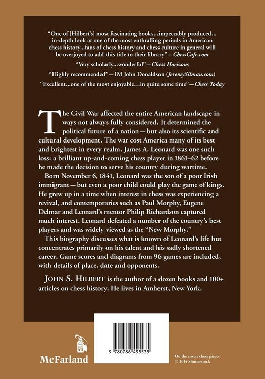 Produktbild: The Tragic Life and Short Chess Career of James A. Leonard, 1841-1862