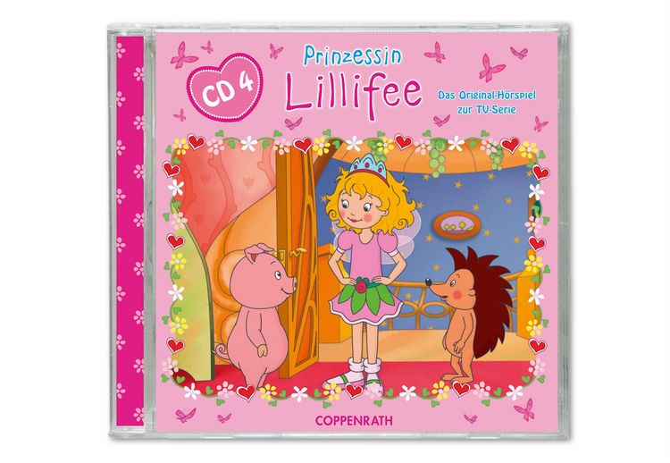 Produktbild: Original-H&ouml;rspiel zur TV-Serie: Prinzessin Lillifee, CD 4