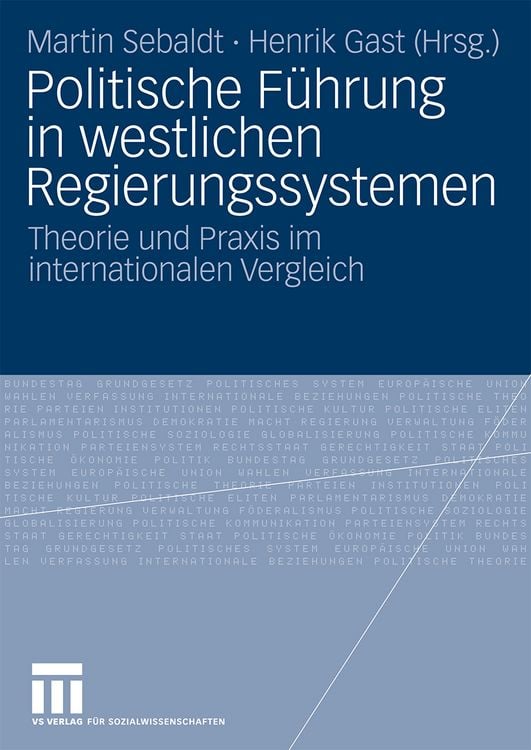 Produktbild: Politische F&uuml;hrung in westlichen Regierungssystemen