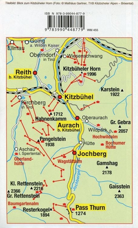 Produktbild: Mayr Wanderkarte Kitzb&uuml;hel XL 1:25.000