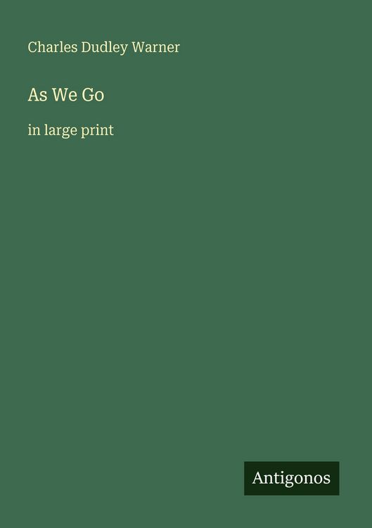 Produktbild: As We Go