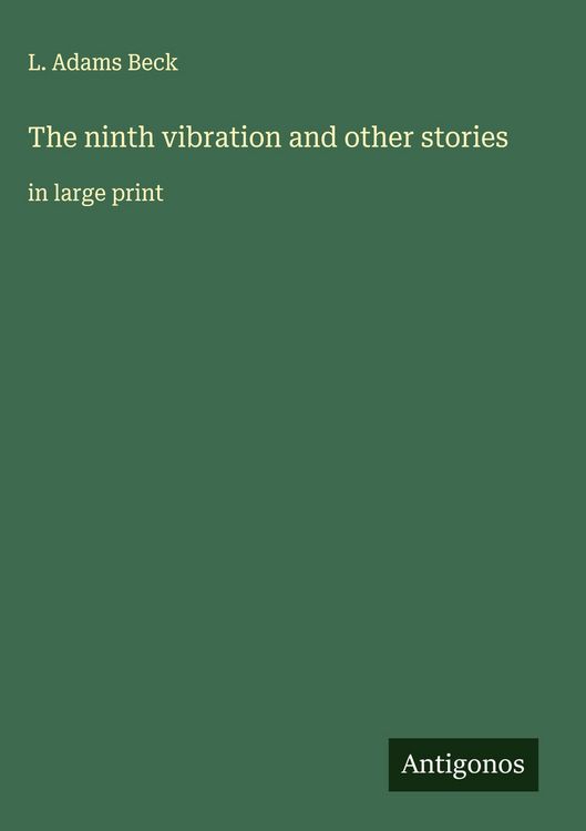 Produktbild: The ninth vibration and other stories