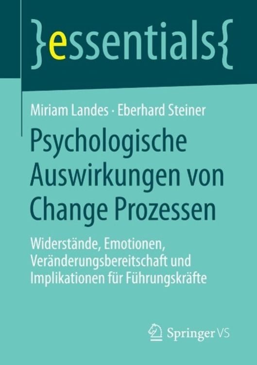 Produktbild: Psychologische Auswirkungen von Change Prozessen