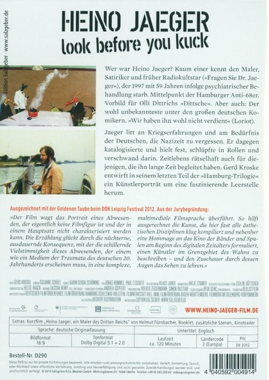 Produktbild: Heino Jaeger - Look before you kuck