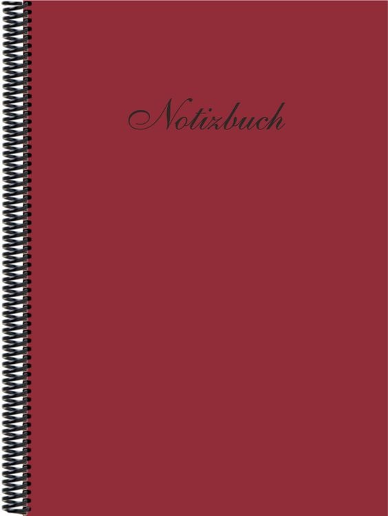 Produktbild: Notizbuch DINA 4
