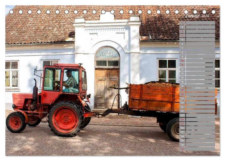 Produktbild: Lettland - Streifz&uuml;ge durch das mittlere Baltikum (Tischkalender 2026 DIN A5 quer), CALVENDO Monatskalender
