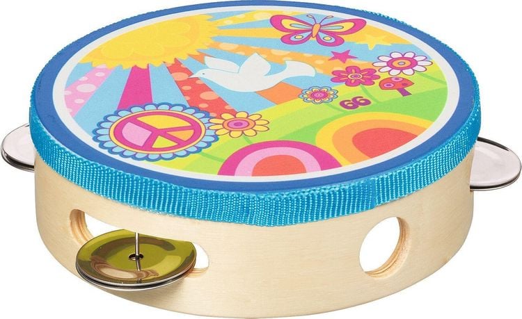 Produktbild: Tamburin mit Schellen Sonnenschein