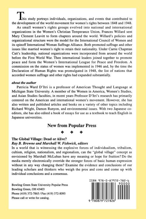 Produktbild: Cross Currents in the International Women's Movement, 1848-1948