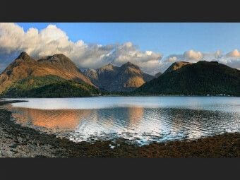 Produktbild: CALVENDO Puzzle Panorama, Glen Coe Village, Schottland | 1000 Teile Lege-Gr&ouml;&szlig;e 64x48cm Foto-Puzzle f&uuml;r gl&uuml;ckliche Stunden