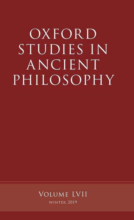 Produktbild: Oxford Studies in Ancient Philosophy, Volume 57