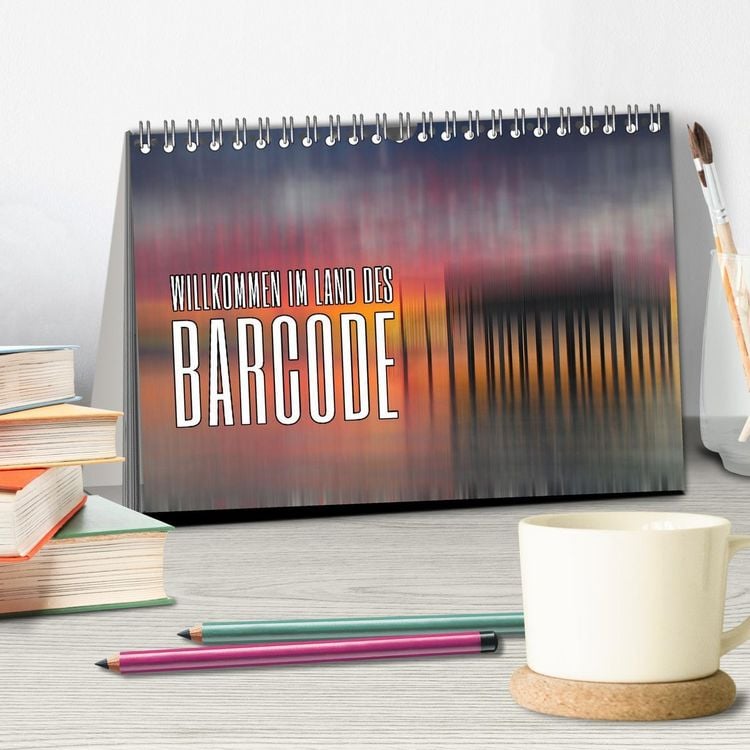 Produktbild: Willkommen im Land des Barcode (Tischkalender 2026 DIN A5 quer), CALVENDO Monatskalender