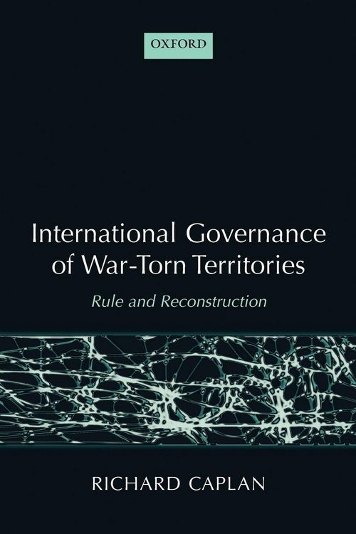 Produktbild: International Governance of War-Torn Territories