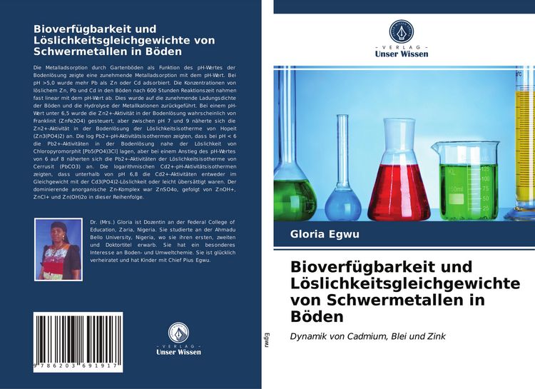 Produktbild: Bioverf&uuml;gbarkeit und L&ouml;slichkeitsgleichgewichte von Schwermetallen in B&ouml;den