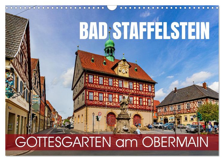 Produktbild: Bad Staffelstein - Gottesgarten am Obermain (Wandkalender 2026 DIN A3 quer), CALVENDO Monatskalender