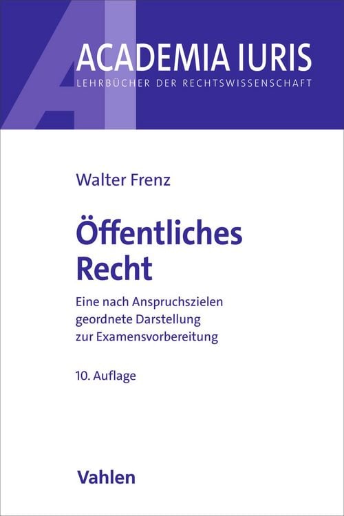 Produktbild: &Ouml;ffentliches Recht