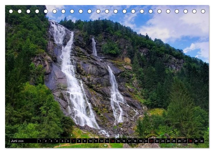Produktbild: Die Dolomiten - Traumhafte Welt aus Stein (Tischkalender 2026 DIN A5 quer), CALVENDO Monatskalender