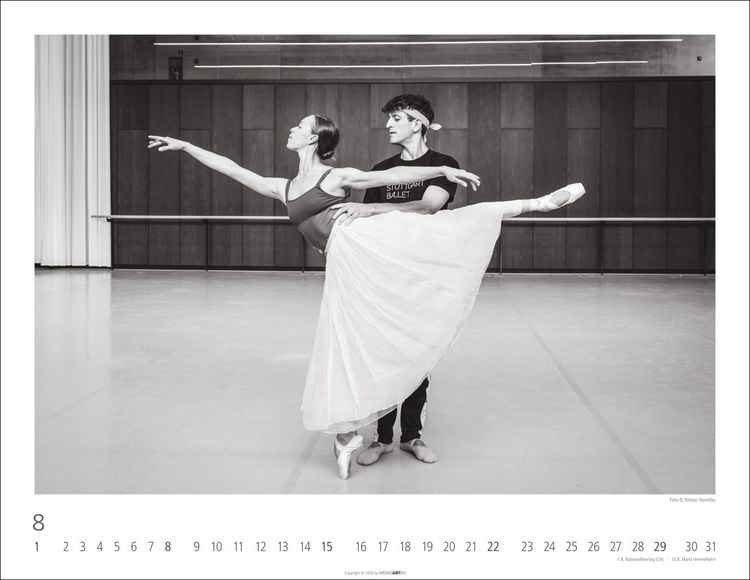 Produktbild: Ballettsaal - Stuttgarter Ballett Kalender 2027 - Stuttgarter Ballett
