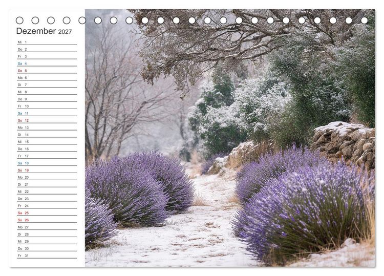 Produktbild: Ein Hauch von S&uuml;den (Tischkalender 2027 DIN A5 quer), CALVENDO Monatskalender