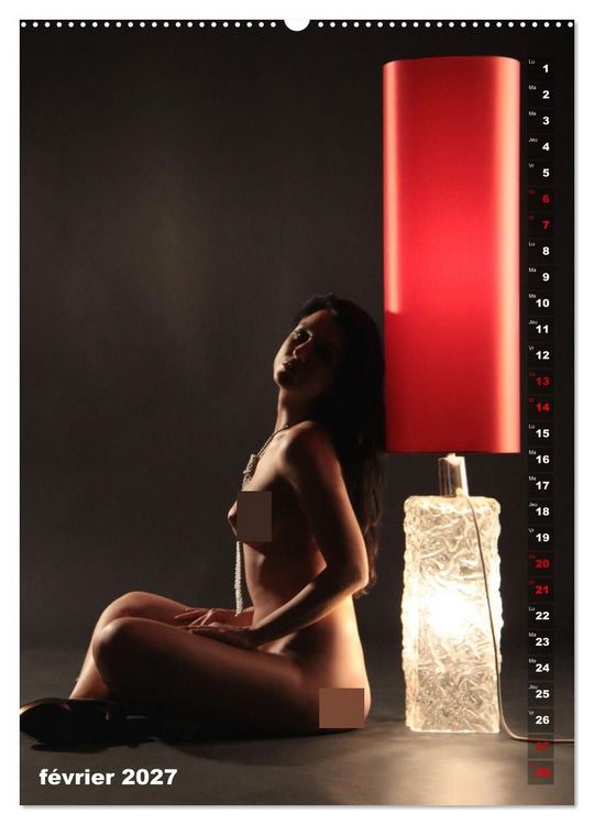 Produktbild: Le feu rouge (Calendrier mural haut de gamme 2027 DIN A2 horizontal), CALVENDO calendrier mensuel