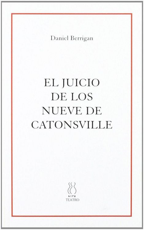 Produktbild: El juicio a los nueve de Catonsville