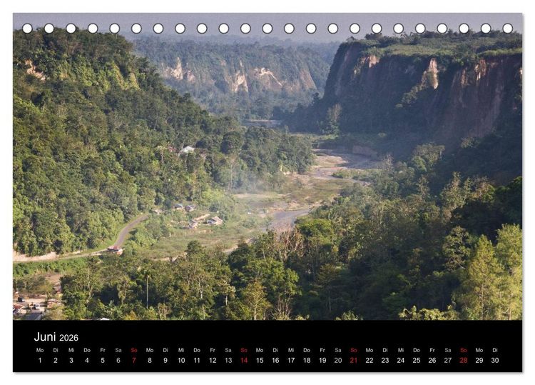 Produktbild: Indonesien (Tischkalender 2026 DIN A5 quer), CALVENDO Monatskalender