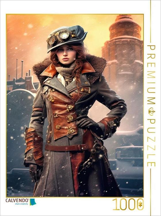 Produktbild: CALVENDO Puzzle Kalter Wind | 1000 Teile Lege-Gr&ouml;&szlig;e 64x48cm Foto-Puzzle f&uuml;r gl&uuml;ckliche Stunden