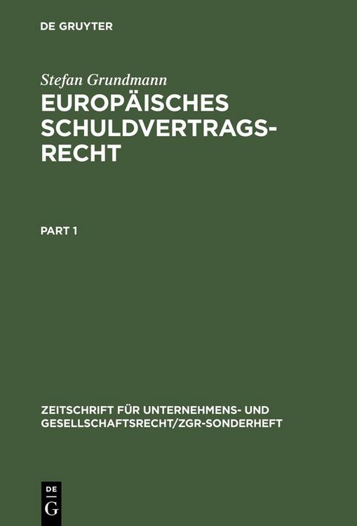 Produktbild: Europ&auml;isches Schuldvertragsrecht