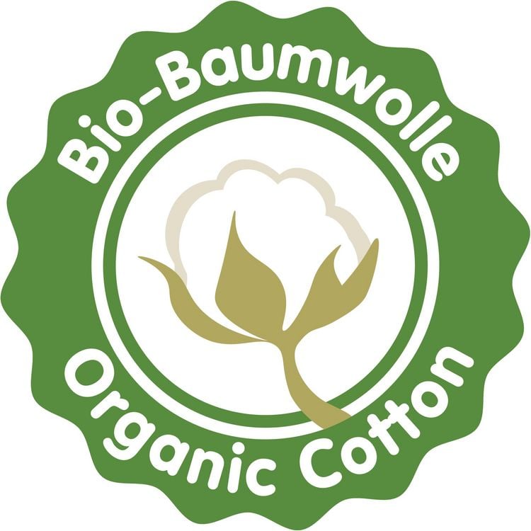 Produktbild: Puppen-Latzhose aus 100 % Bio-Baumwolle, salbeigr&uuml;n, mit wei&szlig;em T-Shirt, 2-teili