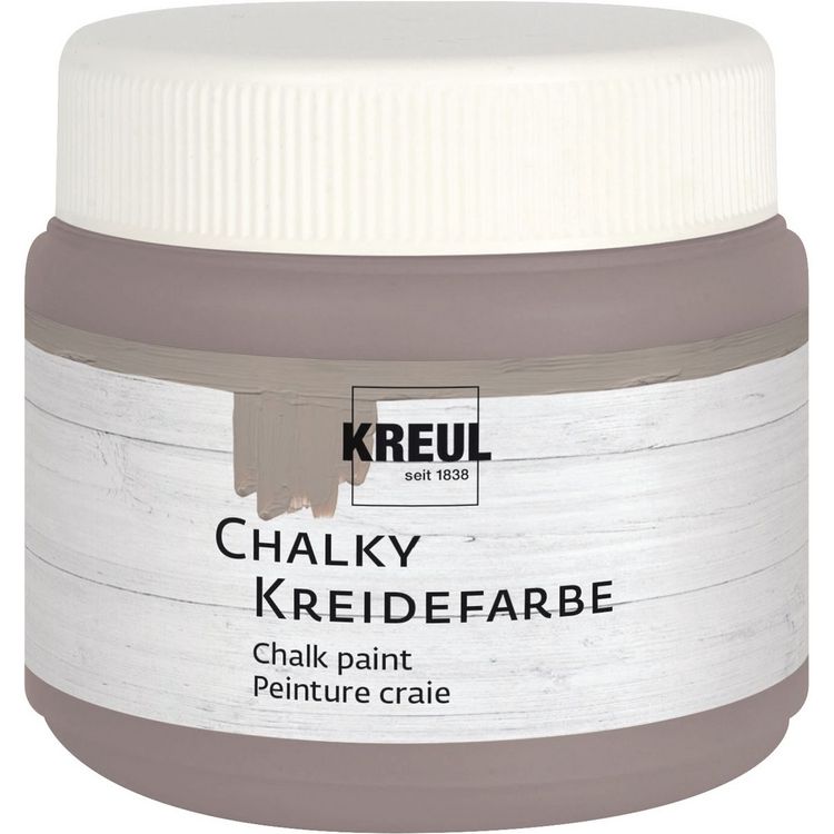 Produktbild: KREUL Kreidefarbe Chalky mild mocca 150ml Dose