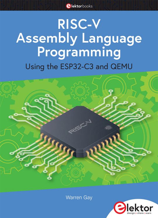 Produktbild: RISC-V Assembly Language Programming using ESP32-C3 and QEMU