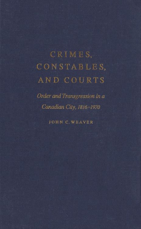 Produktbild: Crimes, Constables, and Courts