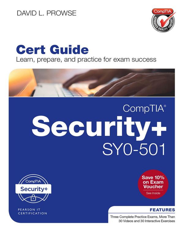 Produktbild: CompTIA Security+ SY0-501 Cert Guide