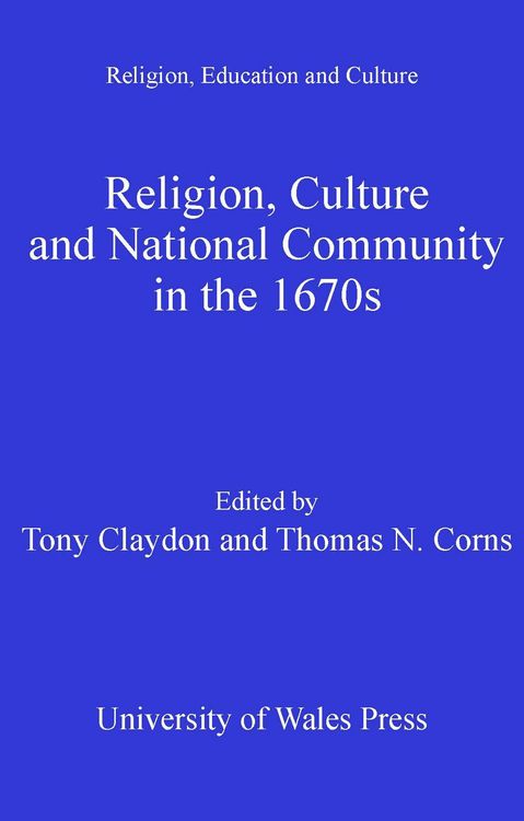 Produktbild: Religion, Culture and National Community in the 1670s