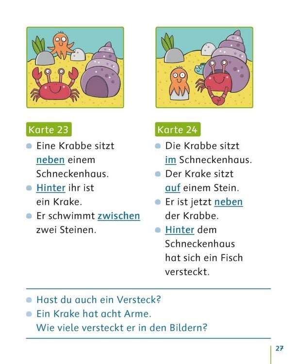 Produktbild: Pr&auml;positionen &ndash; &uuml;ber, unter, auf, vor...