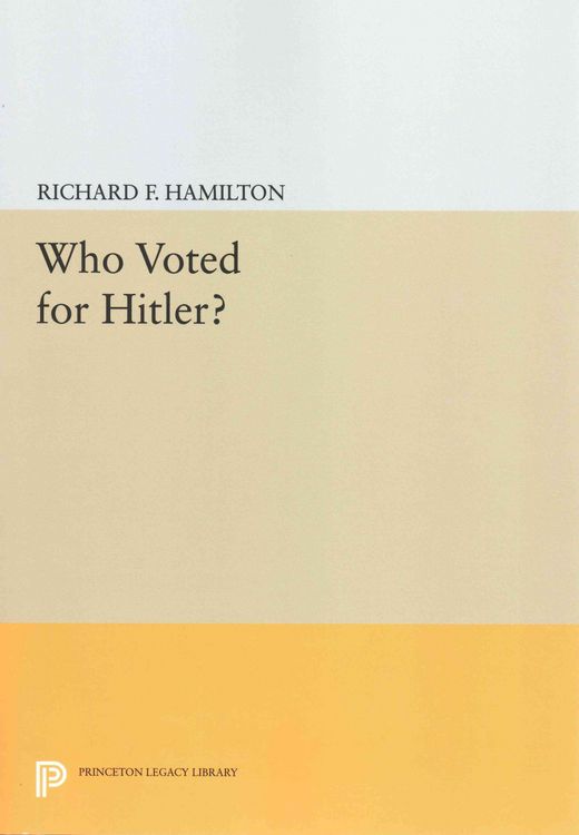 Produktbild: Who Voted for Hitler?