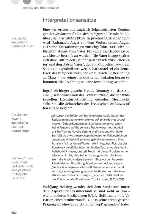 Produktbild: Lekt&uuml;rehilfen E.T.A. Hoffmann 'Der Sandmann'
