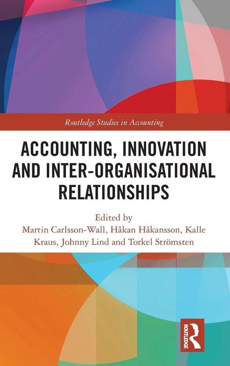 Produktbild: Accounting, Innovation and Inter-Organisational Relationships