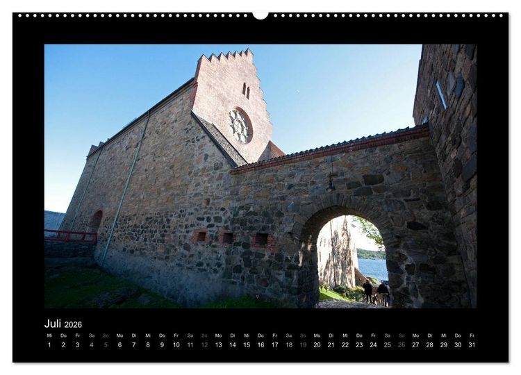 Produktbild: Oslo (hochwertiger Premium Wandkalender 2026 DIN A2 quer), Kunstdruck in Hochglanz