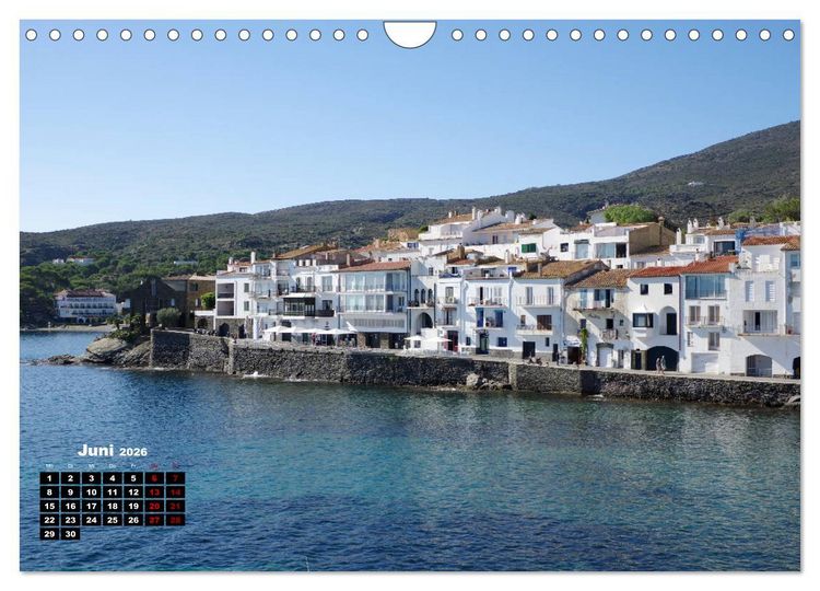 Produktbild: Cadaqu&eacute;s - Perle der Costa Brava (Wandkalender 2026 DIN A4 quer), CALVENDO Monatskalender