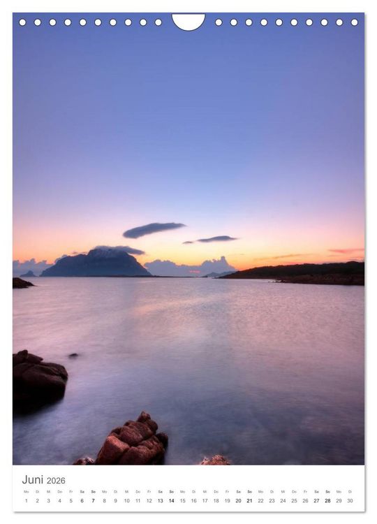 Produktbild: Sardinien (Wandkalender 2026 DIN A4 hoch), CALVENDO Monatskalender