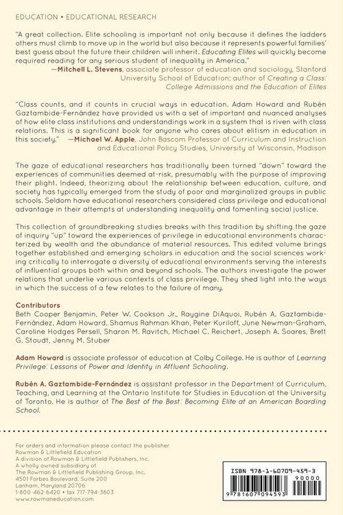 Produktbild: Educating Elites