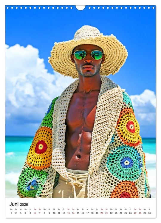 Produktbild: Knit Couture - Strick trifft Runway (Wandkalender 2026 DIN A3 hoch), CALVENDO Monatskalender