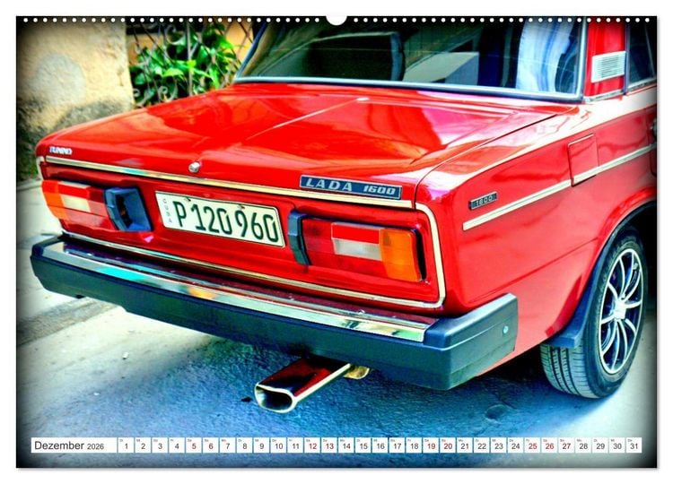 Produktbild: LADA-1600 - Russlands popul&auml;rstes Automobil (Wandkalender 2026 DIN A2 quer), CALVENDO Monatskalender