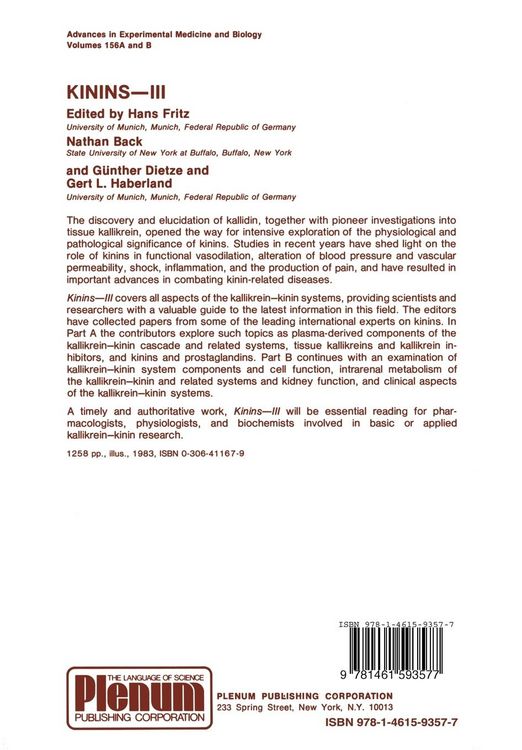 Produktbild: PROTEASES: Potential Role in Health and Disease