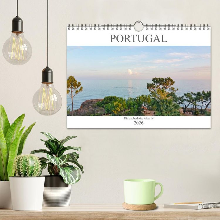 Produktbild: Portugals zauberhafte Algarve (Wandkalender 2026 DIN A4 quer), CALVENDO Monatskalender